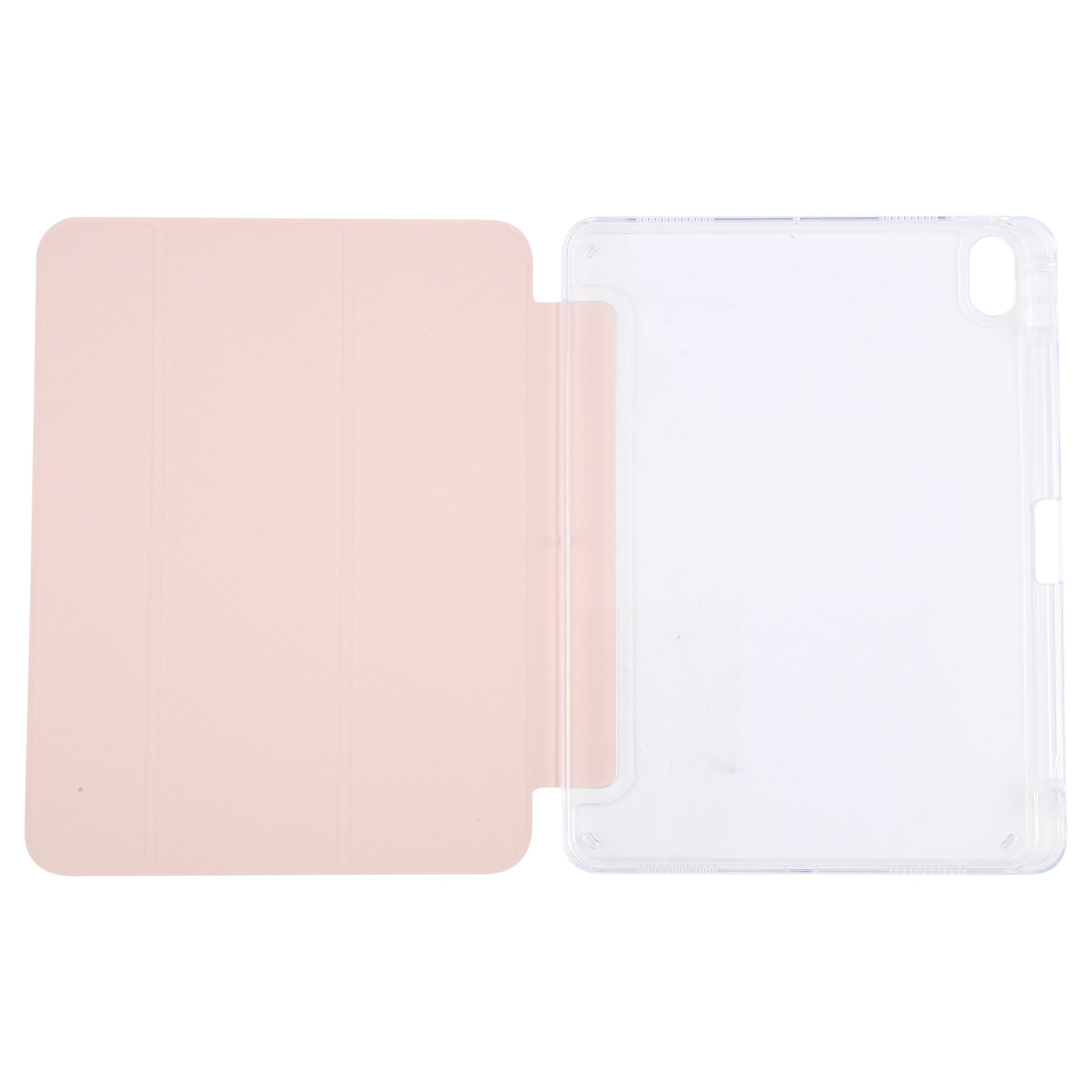 Husa tableta compatibila cu iPad Air 13 / Pro 129, Piele GEBEI, Roz