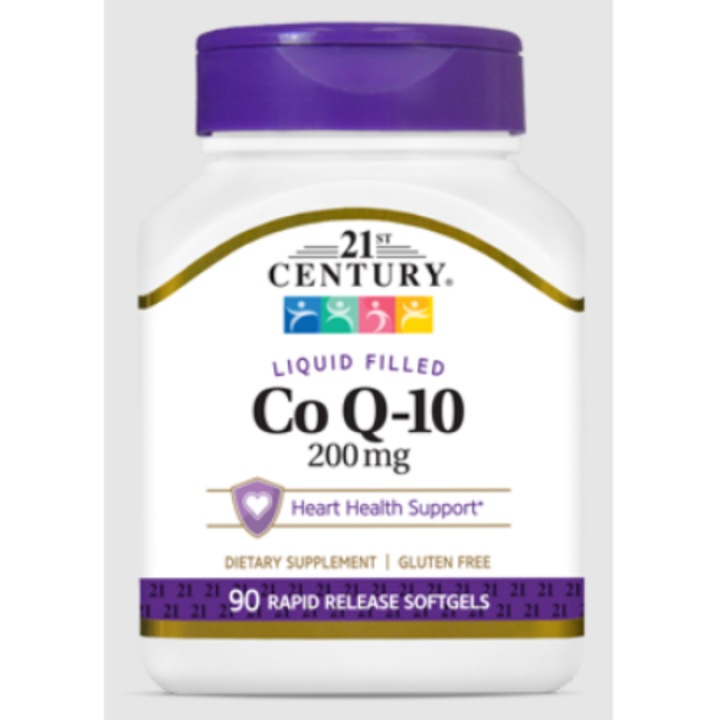 Co Q-10 200mg SGels, 21st Century - 90 sgels