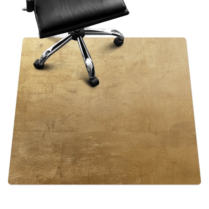 Székalátét, Wallfluent, Fémes textúra, Bézs, 100x100 cm, 010250310050100088702