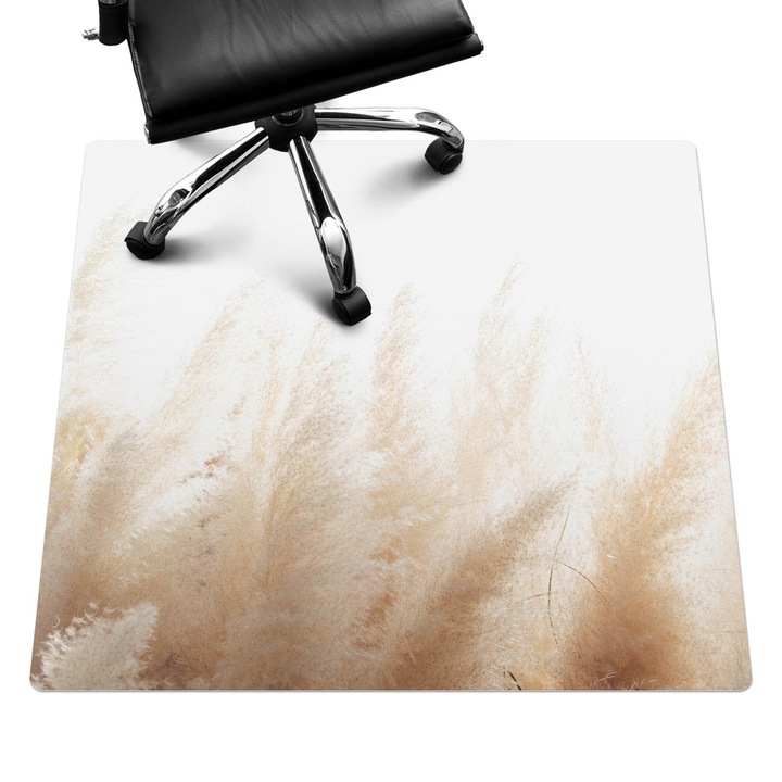 Székalátét, Wallfluent, Finom füvek, Bézs, 100x100 cm, 010250310050100088628