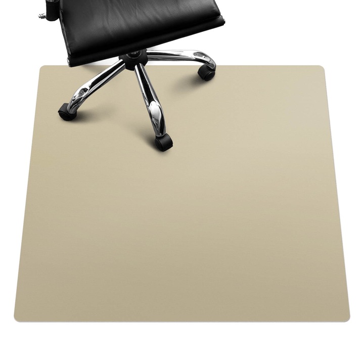 Protectie podea scaun birou, Wallfluent, Cremos, 100x100 cm, 0102503100501ccfae5c8