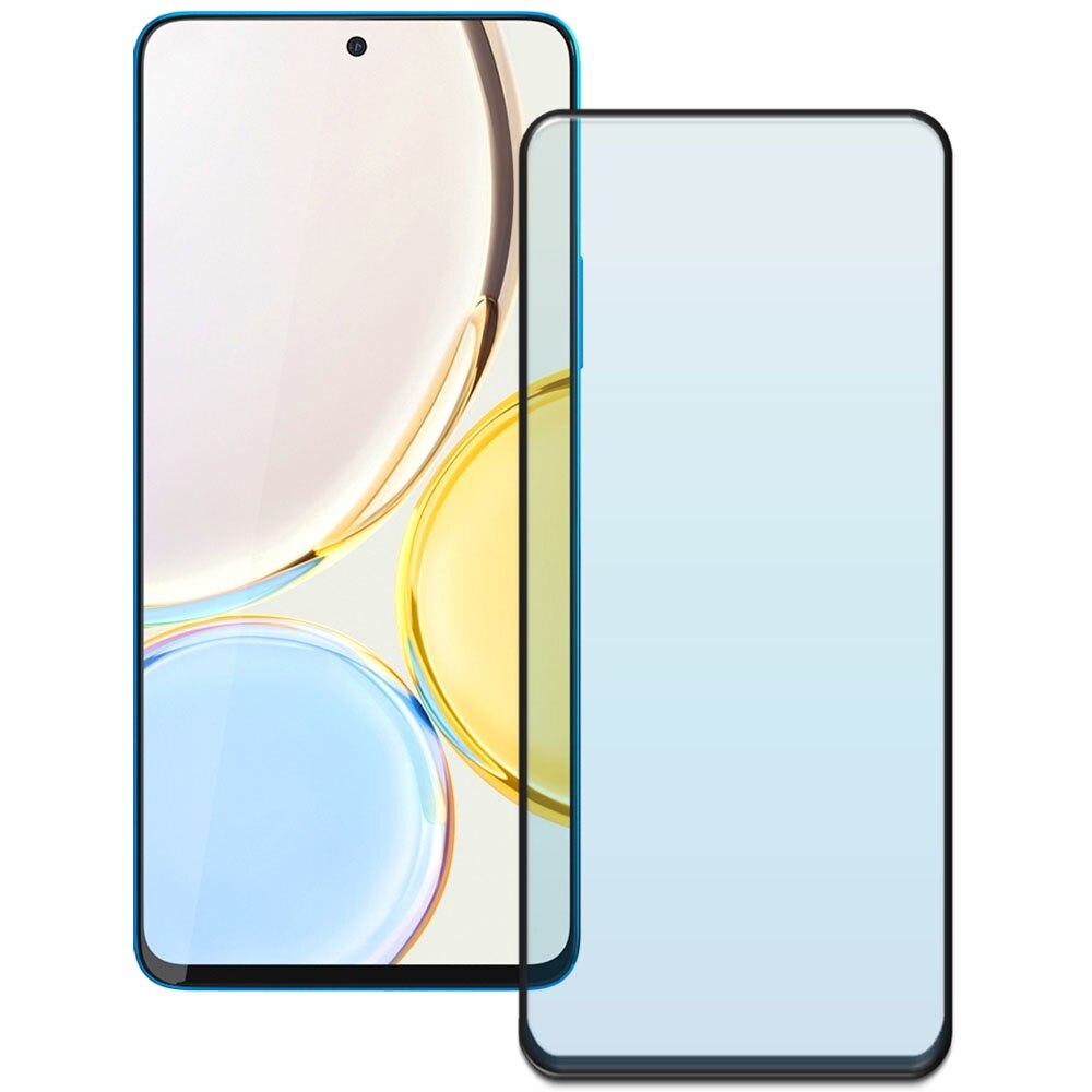 Folie din sticla securizata pentru Honor Magic 4 Lite, HAMSTERBOX Glass Shield, Protectie completa ecran, Full face, Aplicare rapida, Case Friendly, Transparenta