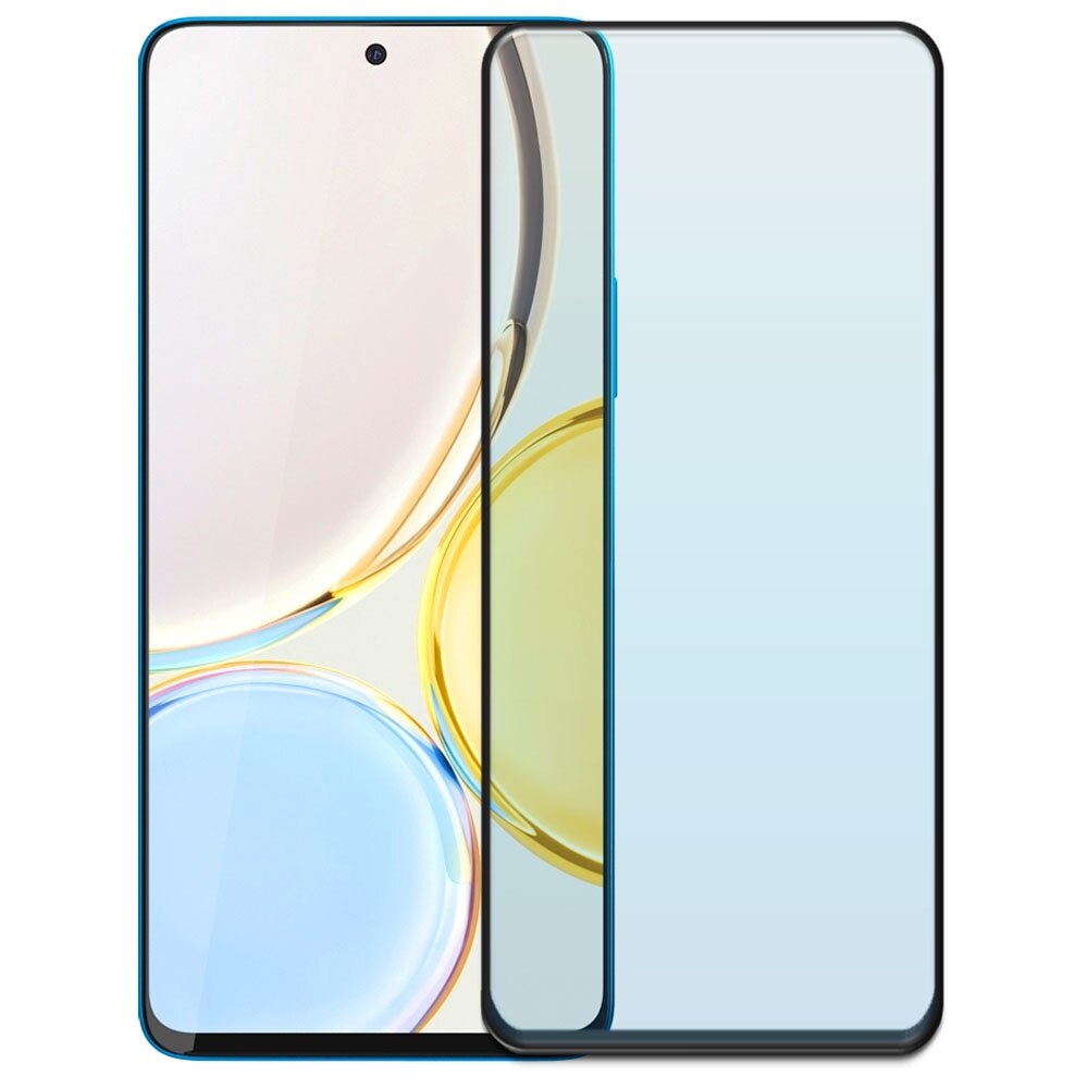 Folie din sticla securizata pentru Honor Magic 4 Lite, HAMSTERBOX Glass Shield, Protectie completa ecran, Full face, Aplicare rapida, Case Friendly, Transparenta