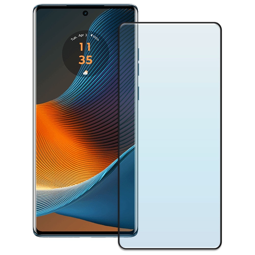 Folie din sticla securizata pentru Motorola Edge 50 Fusion, HAMSTERBOX Glass Shield, Protectie completa ecran, Full face, Aplicare rapida, Case Friendly, Transparenta