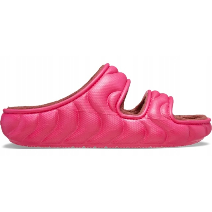 Мъжки изолирани сандали, Crocs, Classic Cozzy Overpuff 210074, Червени, 42-43 EU