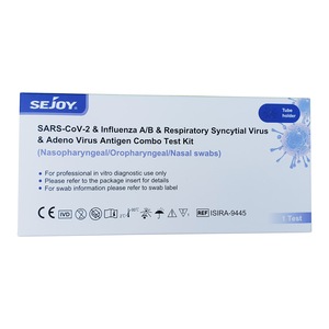 Test Rapid Antigen, Combinat, 5 in 1, Gripa A+B, Covid-19, RSV si Adenovirus, Sejoy, Nazal, pentru Uz Profesional