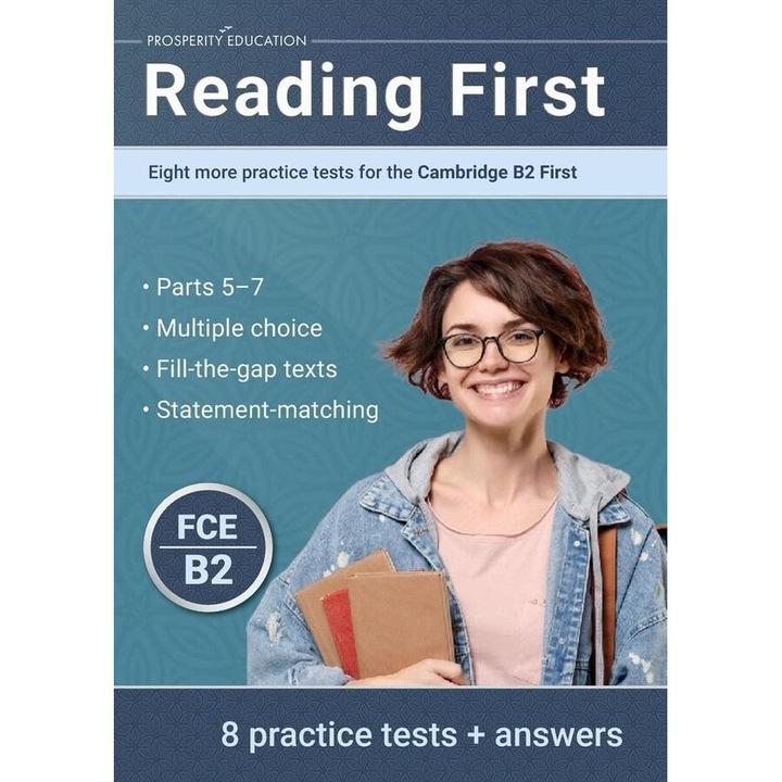 Reading First: Eight More Practice, Prosperity Education, 2023, 100 pagini, brosata, 215x305 mm