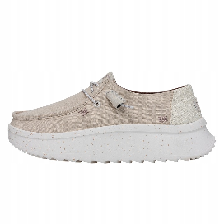 Дамски мокасини, HeyDude, Wendy Peak Chambray, бежови, 41 EU