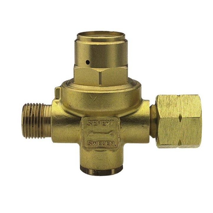 Газов регулатор Sievert 309122, 2 bar, 6 kg/h, 3/8", 170x80x40mm
