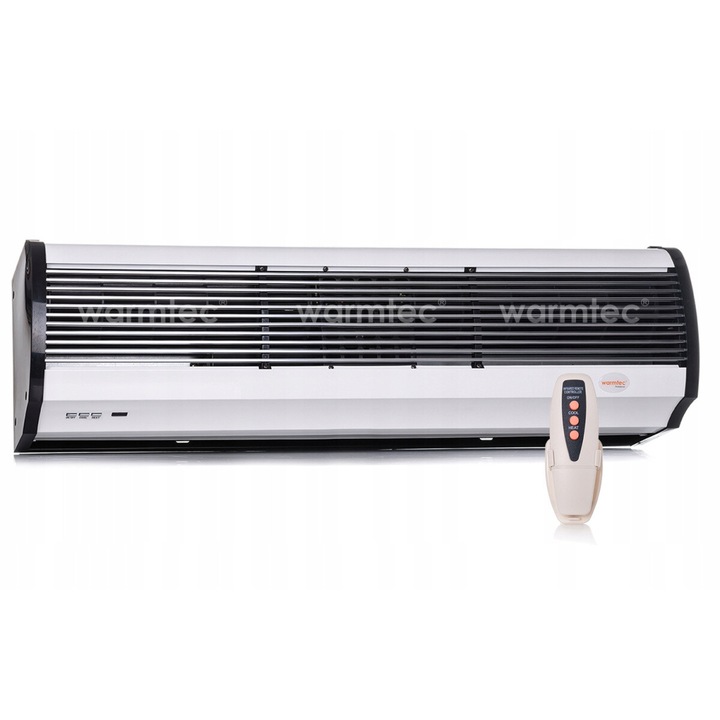 Aeroterma de aer WARMTEC WRM10+, 150cm, 3,3-10kW, 230/400V, cu telecomanda