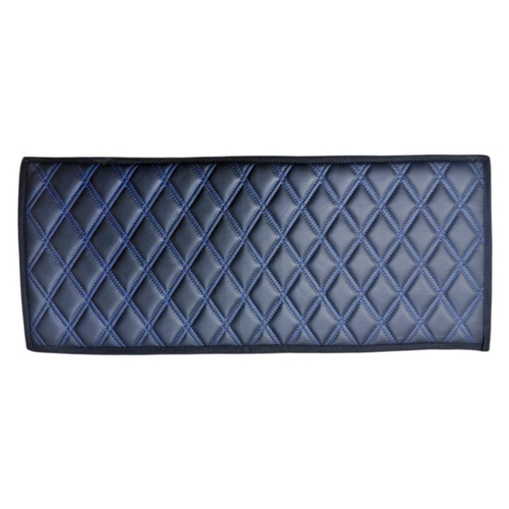 Covoras Tunel Material Mocheta Negru, cusatura albastra Dimensiuni 25 x 60 cm