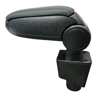Cotiera Auto pentru Dacia Sandero 2013+, Logan 1 2004- 2012 Dokker, Piele Ecologica, Negru