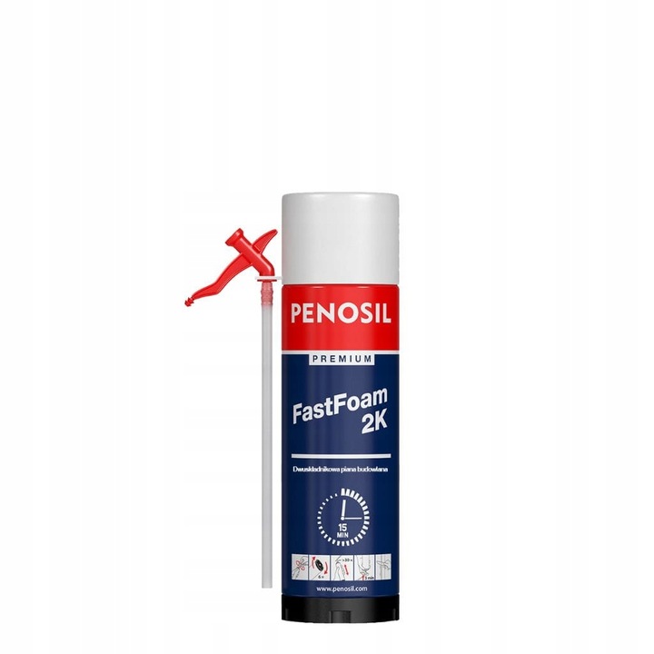 Spuma montaj PENOSIL PREMIUM FASTFOAM 2K, 400ml, rapida, utilizare in interior