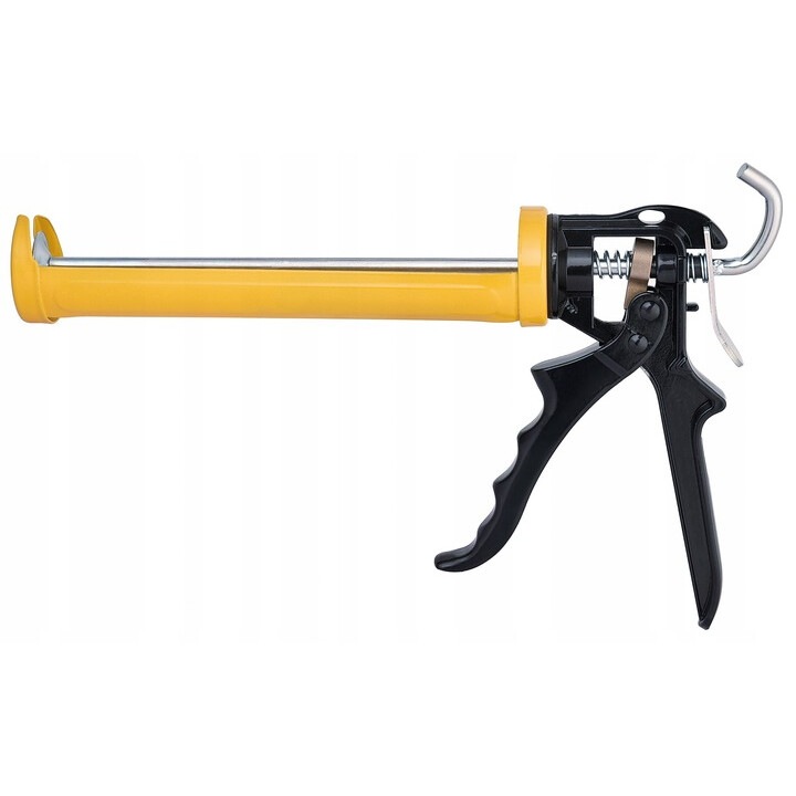 Pistol de presare Bauhus pentru cartuse 310ml, metalic, ergonomic, 360° rotire