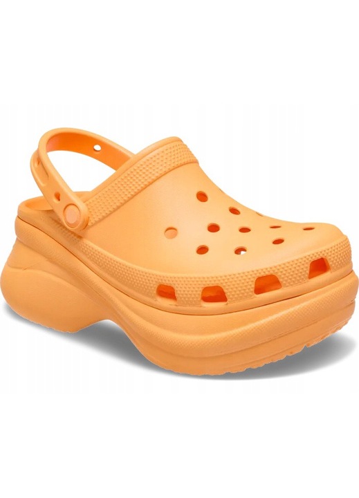 Crocs, Bae sarokpántos féltelitalpú papucs, Narancssárga, 41-42