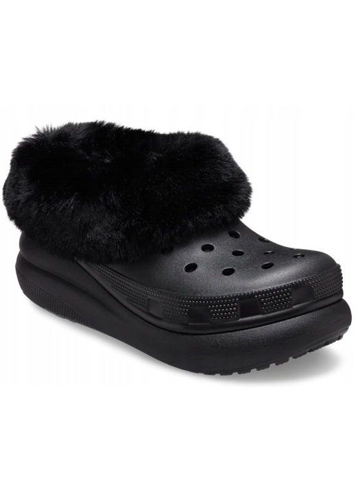 Női szigetelt klumpa, Crocs, Crush 208446 Clog, Fekete, Fekete, 42-43