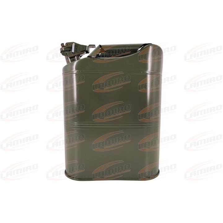 Canistra metalica, Lamiro, 10 litri, grosime 0,6 mm, verde, 4 kg