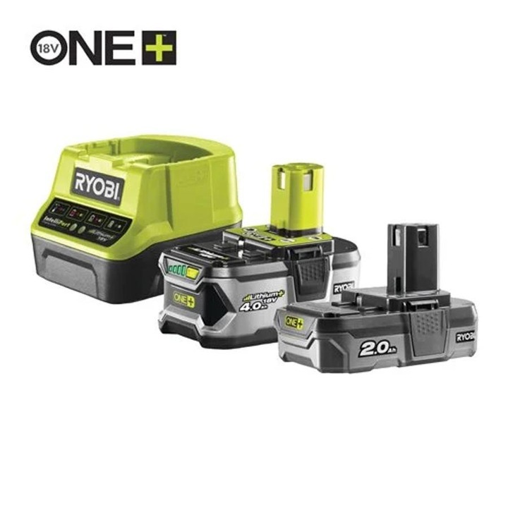 Ryobi RC18120-242X ONE+ 2 és 4ah akku + töltő