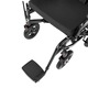 Scaun cu rotile electric, pliabil, manere rabatabile, dubla comanda, negru, Timago