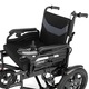 Scaun cu rotile electric, pliabil, manere rabatabile, dubla comanda, negru, Timago
