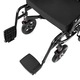 Scaun cu rotile electric, pliabil, manere rabatabile, dubla comanda, negru, Timago