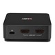 KVM Kapcsoló Lindy 42321, 4K Ultra HD, 2x HDMI, 2x USB Type-C, szürke