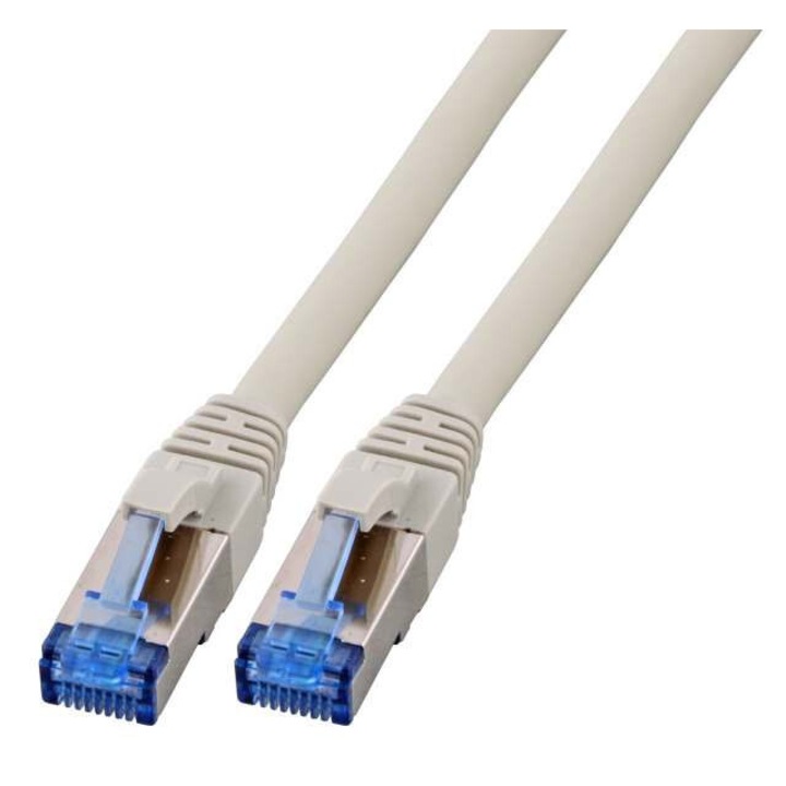 RJ45 patch kábelek SFTP, EFB, Cat.6A/Cat.7, 5m, szürke