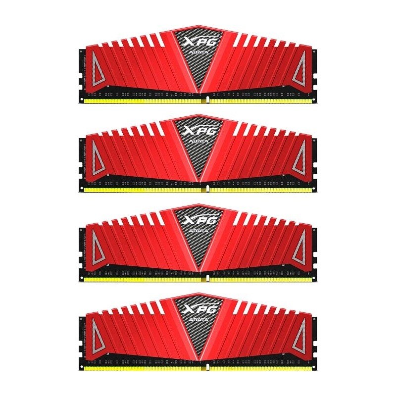 Memorie ADATA XPG Z1 Red, 16GB (4x4GB) DDR4, 2400MHz, CL16 - eMAG.ro