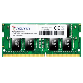 Memorie notebook ADATA Premier 8GB DDR4, 2400MHz, CL17 Memorie notebook ADATA Premier 8GB DDR4, 2400MHz, CL17
