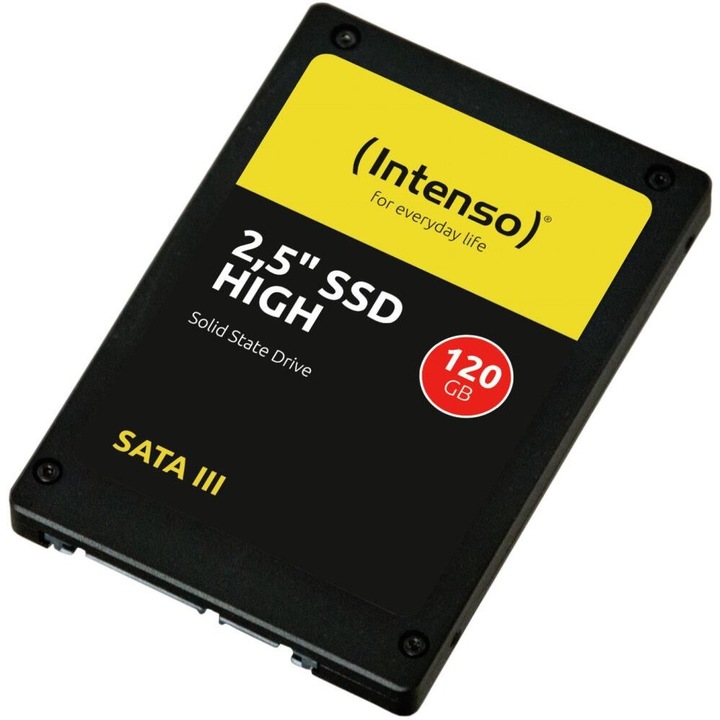 SSD, Intenso, 120 GB, SATA 3.0, 7 мм