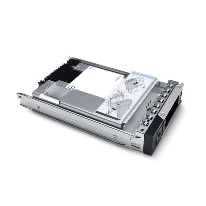 Твърд диск, Dell 960GB SSD SATA Read Intensive 6Gbps 512e, 2.5in Hot-Plug, CUS Kit, for R450, R650xs, R650 and o