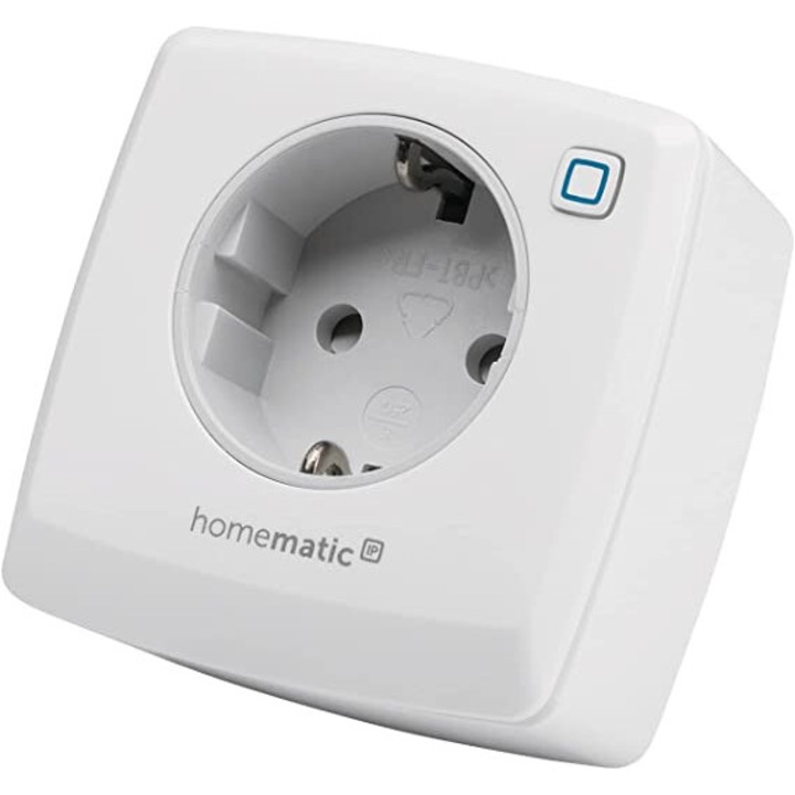 Priza de comutare Homematic IP, alb, 70x70x39mm, 3000W