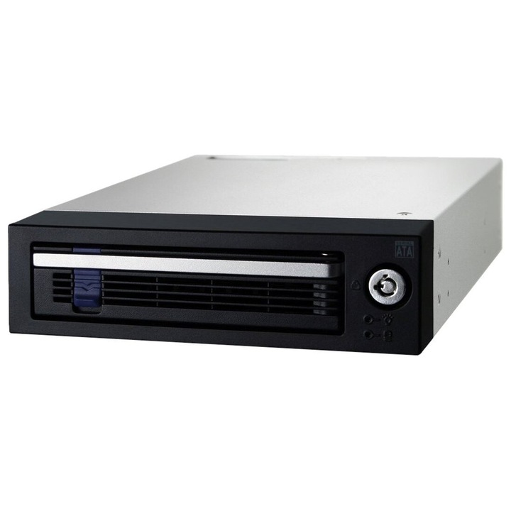 Rack Hard-disk Icy Dock 3.5" SATA, 2TB, negru, dimensiuni 148x183.8x41.9mm