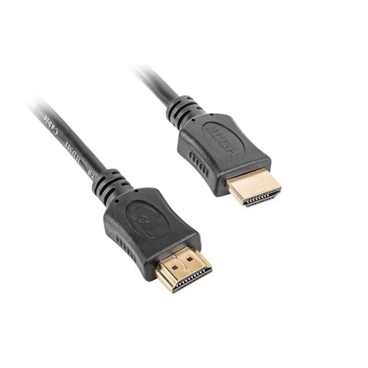 Cablu HDMI-HDMI Gembird V1.4 1M, 10 Gbps, suport 3D, rezolutie 3840x2160 pixeli