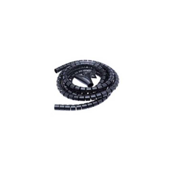 Connect IT WINDER kábelrendező, 2,5m x 20mm, fekete