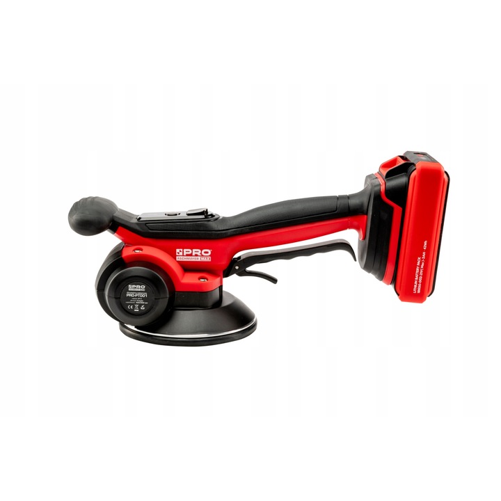 Ventuză cu vibrații PRO 50 kg, 6 nivele de vibrație, 123 mm, 1,65 kg, pentru placi