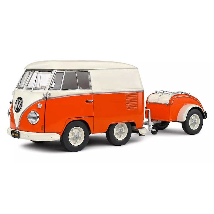 Volkswagen T1 KOOL KOMBI narancssárga 1950, 1:18 Solido autómodell
