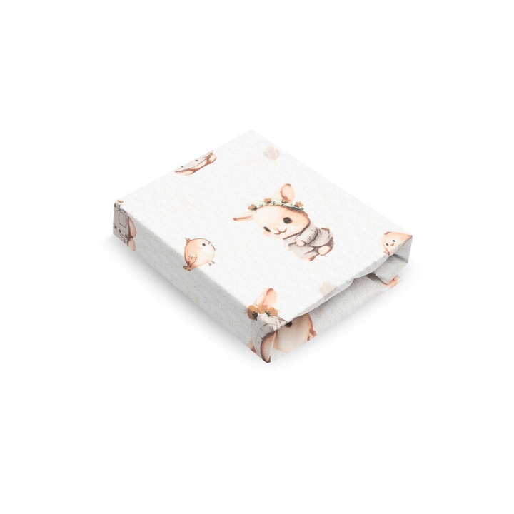 Cearceaf imprimat, Sensillo, 120x60cm, bumbac