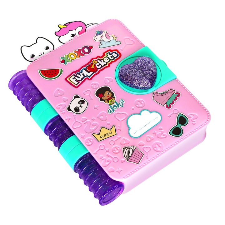 Таен дневник с 30+ изненади, Dumel, с отделения за спомени, с еднорог, 6+ години