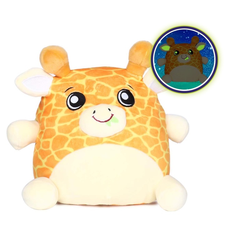 Jucarie de plus, Dream Beams, Zana Grace, portocaliu, 18x16x18cm