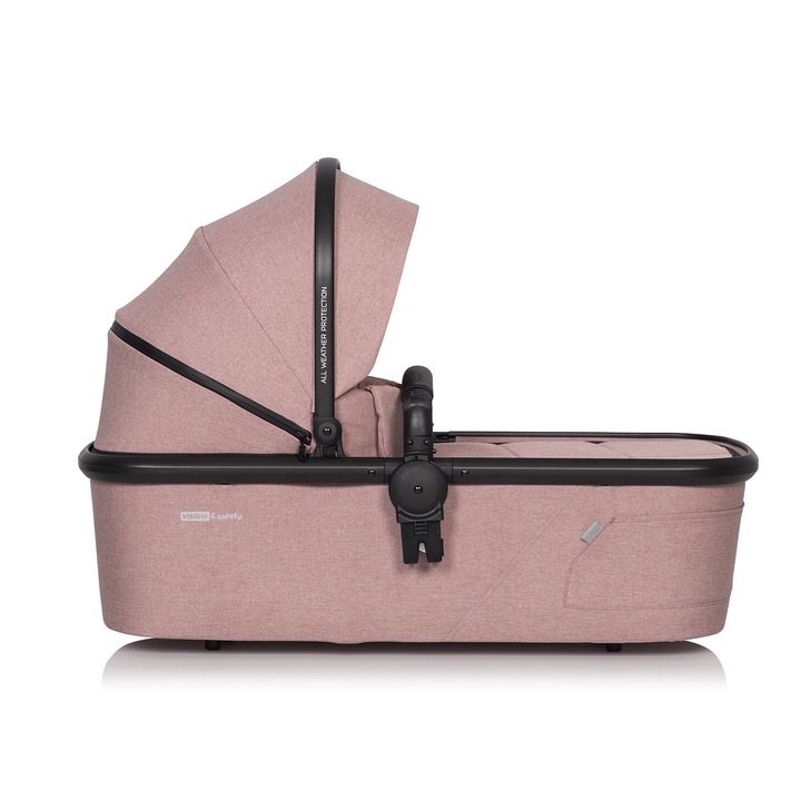 Кош за количка, Euro-Cart Crox, розов, 77x33x20см, 4.3кг