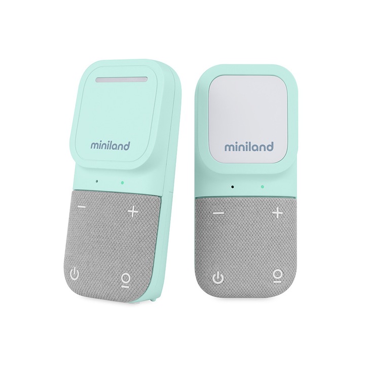 Digitális elektromos monitor, audio, Miniland, 300 m, hangaktiválás