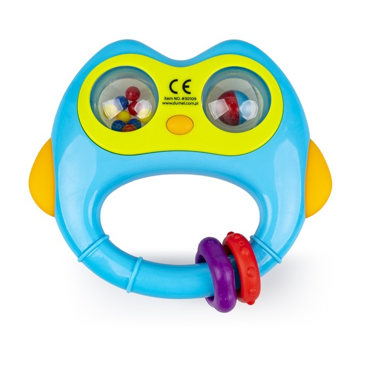 Jucarie interactiva pentru bebelusi, Tuli Fun, multicolor, 3 luni+
