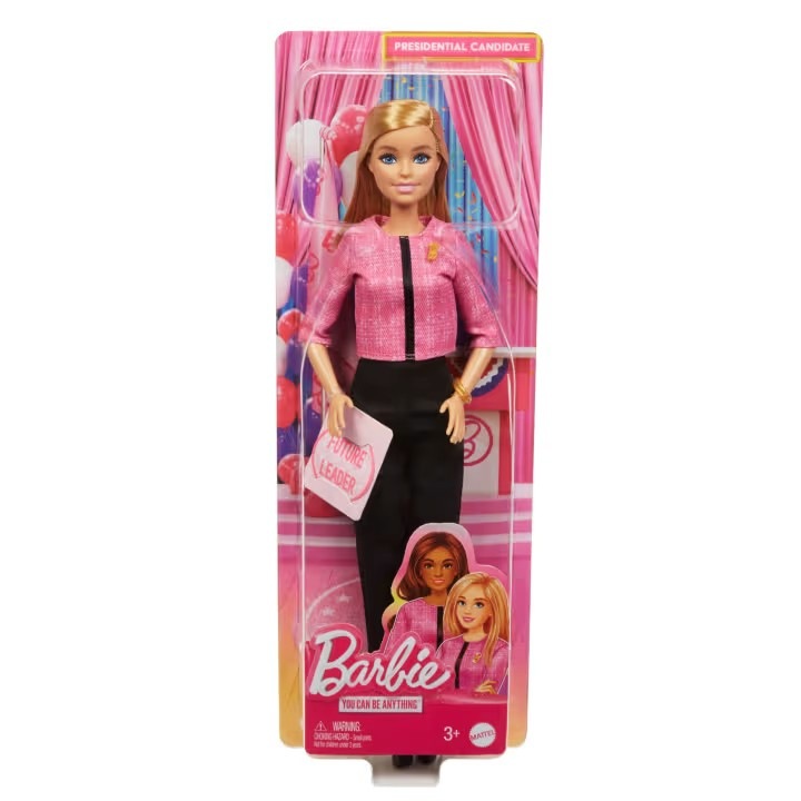 Set Barbie Lider In Viitor Cu Accesorii, Mattel, Ideea Perfecta Pentru Cadou, Bratari Aurii, Insigna Cu Litera „B”, Autocolant Pentru Copii, Multicolor