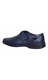 Pantofi barbati casual din piele naturala, decupati, cu arici (scai), calapod lat, Bleumarin - Marime 40