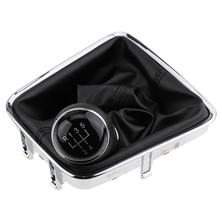 Nuca schimbator de viteze cu manson, VW, Tiguan, Golf Plus, cu rama, 6 trepte