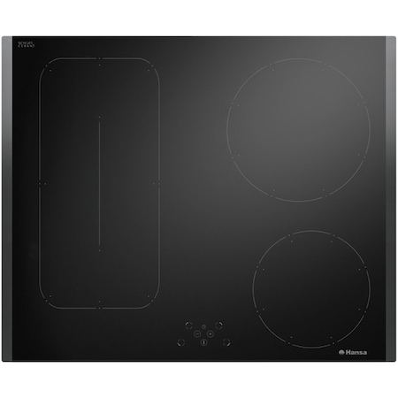 Plita incorporabila Hansa BHI68608, Electric, 4 Arzatoare, Timer, Touch Control, Negru