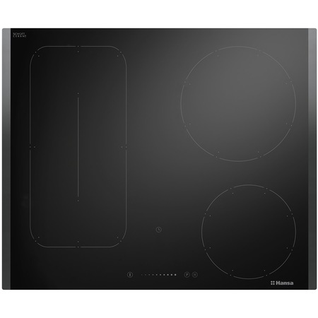Plita incorporabila Hansa BHI68614, Electric, 4 Arzatoare, Timer, Touch Control, Negru