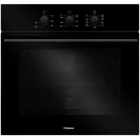Cuptor incorporabil Hansa BOES68102, Electric, 8 Functii, Grill, 62 l, Clasa A, Negru