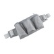 Centura pentru unelte de gradina, 6 buzunare, 2 curele, material Oxford impermeabil, dimensiuni 26.5x16.5cm, gri